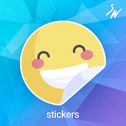 Стикеры для чата PRO (управление наборами, анимация, фильтрация)