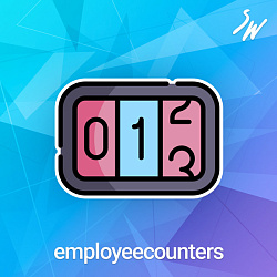 Счетчики сотрудников